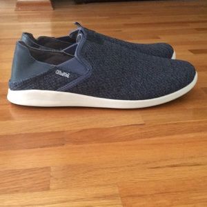 NWOT Men’s OluKai Slip-On Cloth Sneakers